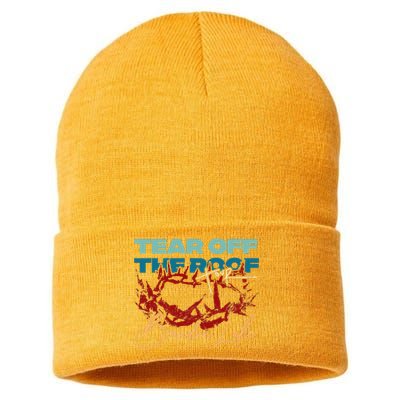 Brandon Tear Off The Roof Merch Lake Totf Sustainable Knit Beanie