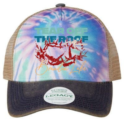 Brandon Tear Off The Roof Merch Lake Totf Legacy Tie Dye Trucker Hat