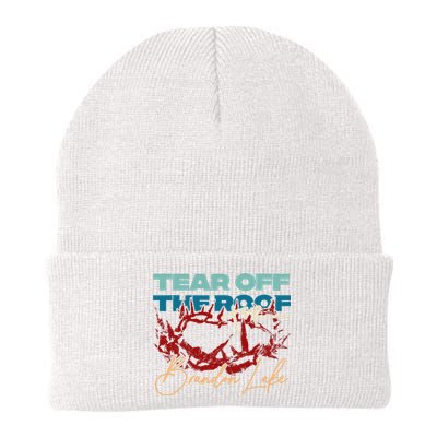 Brandon Tear Off The Roof Merch Lake Totf Knit Cap Winter Beanie