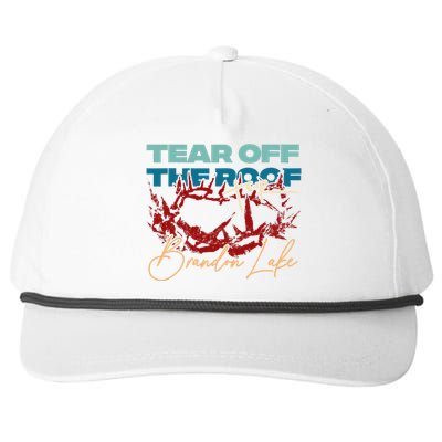 Brandon Tear Off The Roof Merch Lake Totf Snapback Five-Panel Rope Hat