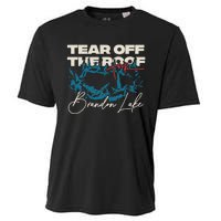 Brandon Tear Off The Roof Merch Lake Totr Cooling Performance Crew T-Shirt