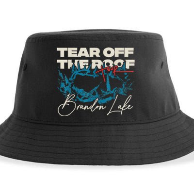 Brandon Tear Off The Roof Merch Lake Totf Sustainable Bucket Hat