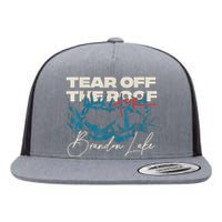 Brandon Tear Off The Roof Merch Lake Totf Flat Bill Trucker Hat