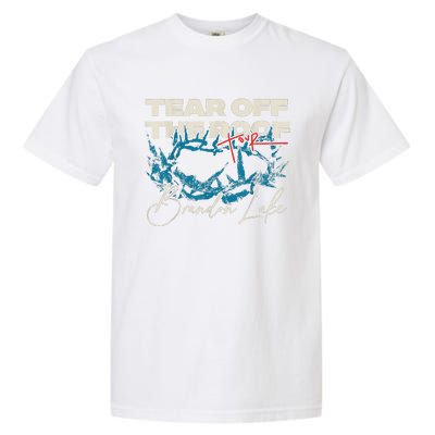 Brandon Tear Off The Roof Merch Lake Totf Garment-Dyed Heavyweight T-Shirt