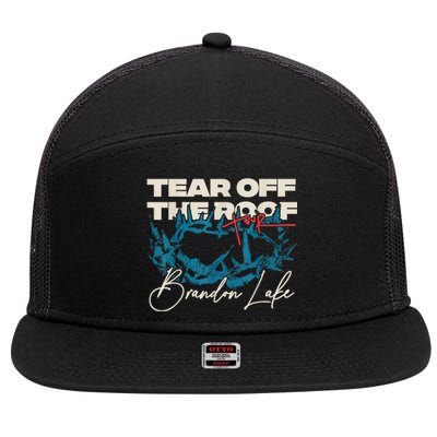 Brandon Tear Off The Roof Merch Lake Totr 7 Panel Mesh Trucker Snapback Hat