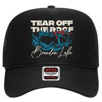 Brandon Tear Off The Roof Merch Lake Totr High Crown Mesh Back Trucker Hat