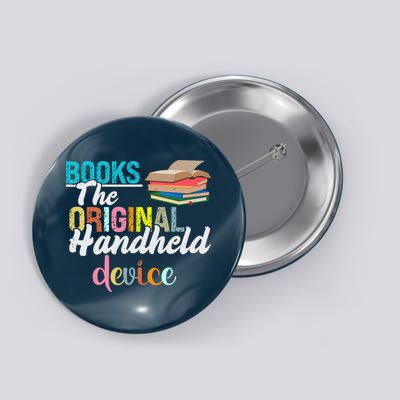 Books The Original Handheld Device Book Librarian Button