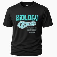 Biology The Only Science Cells Biologist Pun Funny Biology Cooling Performance Crew T-Shirt