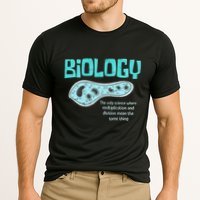 Biology The Only Science Cells Biologist Pun Funny Biology Cooling Performance Crew T-Shirt