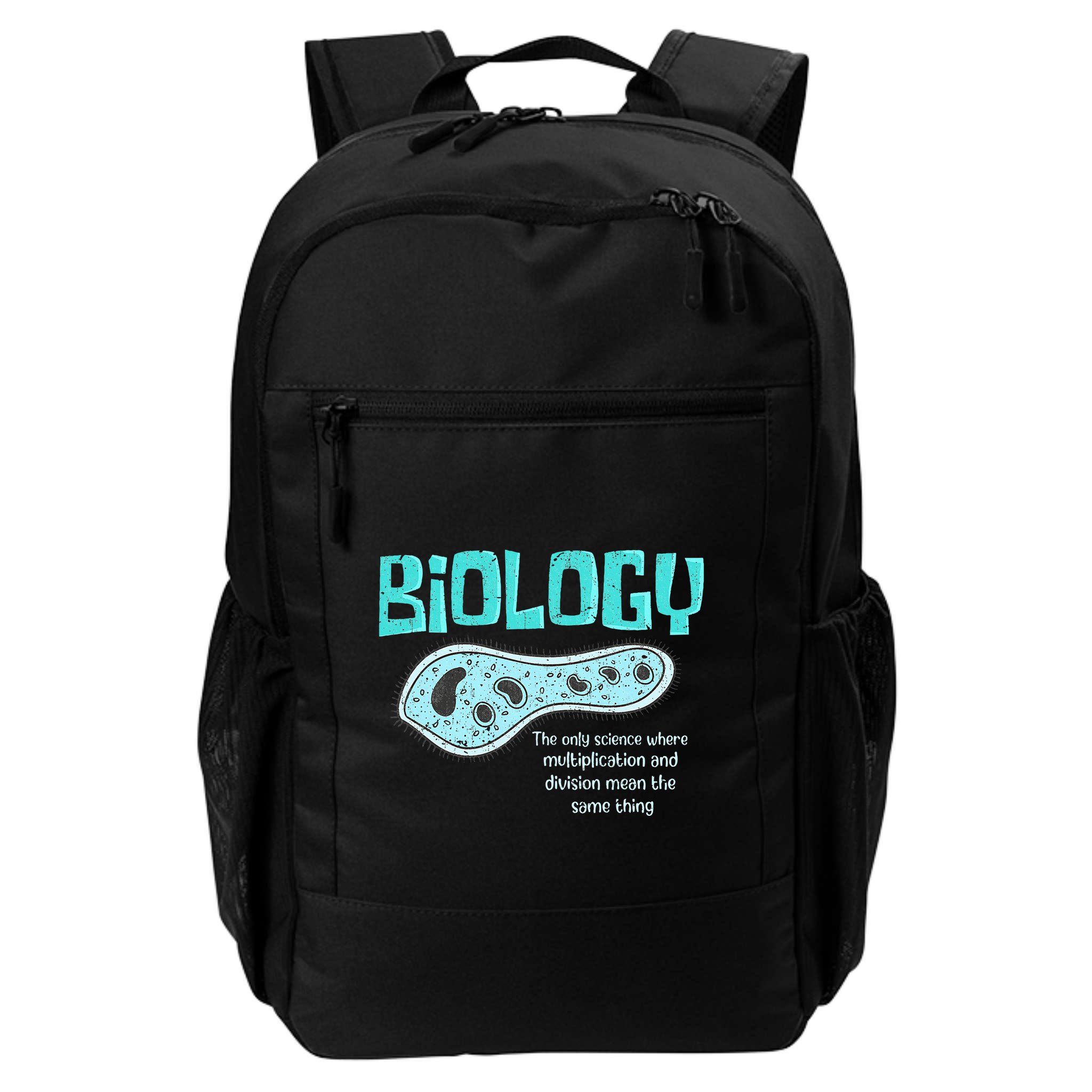 Biology The Only Science Cells Biologist Pun Funny Biology Backpack