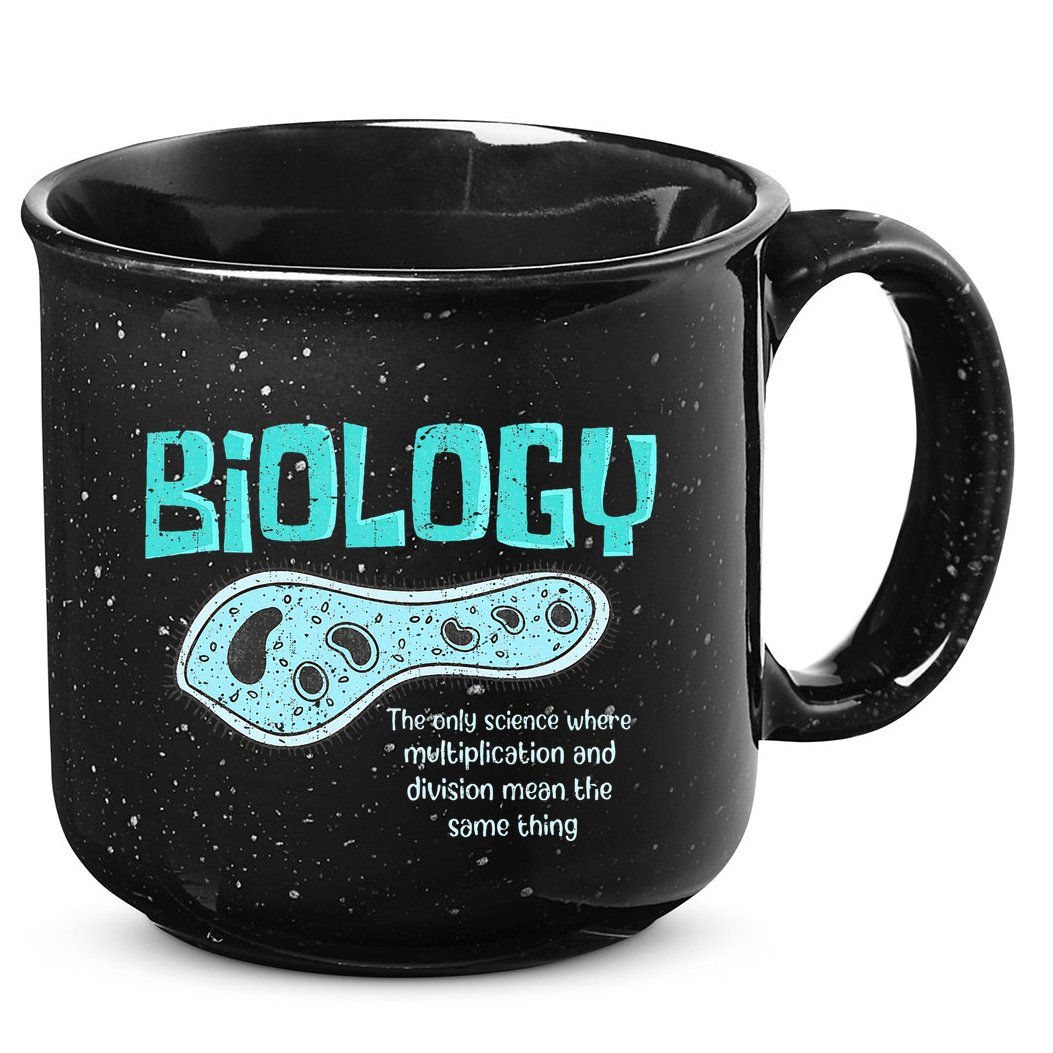 Biology The Only Science Cells Biologist Pun Funny Biology 15oz Campfire Ceramic Mug