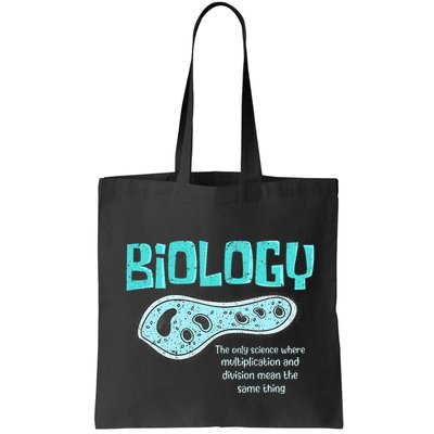 Biology The Only Science Cells Biologist Pun Funny Biology Bag