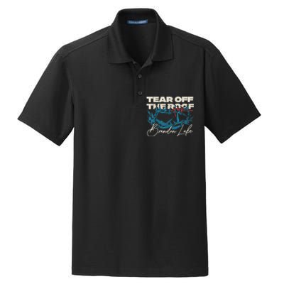 Brandon Tear Off The Roof Merch Lake Totf Gift Dry Zone Grid Polo