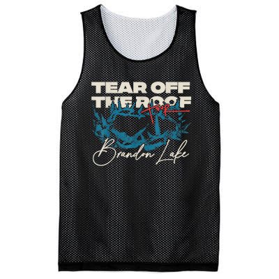 Brandon Tear Off The Roof Merch Lake Totf Gift Mesh Reversible Basketball Jersey Tank