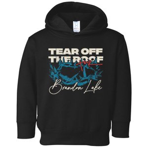 Brandon Tear Off The Roof Merch Lake Totf Gift Toddler Hoodie