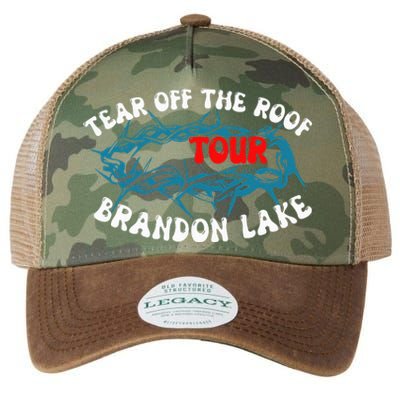 Brandon Tear Off The Roof Lake Meme Legacy Tie Dye Trucker Hat