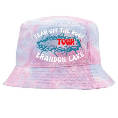 Brandon Tear Off The Roof Lake Meme Tie-Dyed Bucket Hat