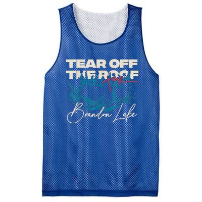 Brandon Tear Off The Roof Merch Lake Totf Mesh Reversible Basketball Jersey Tank