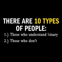 Binary Types Of People Programmer Nerd Tall Hoodie