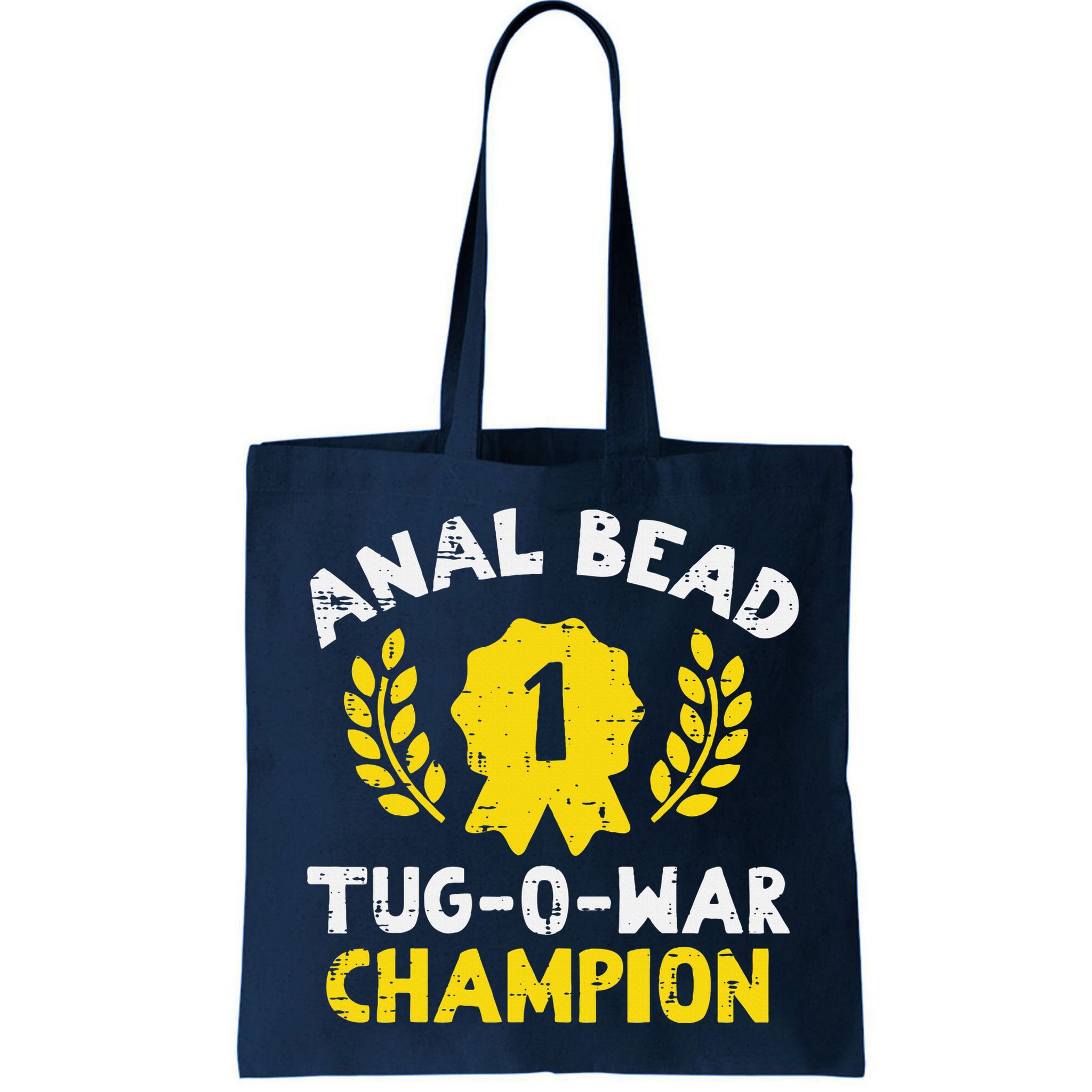 Bead Tug O War Champion Funny Saying Bag