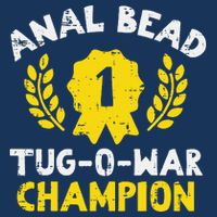 Bead Tug O War Champion Funny Saying Tie-Dye T-Shirt