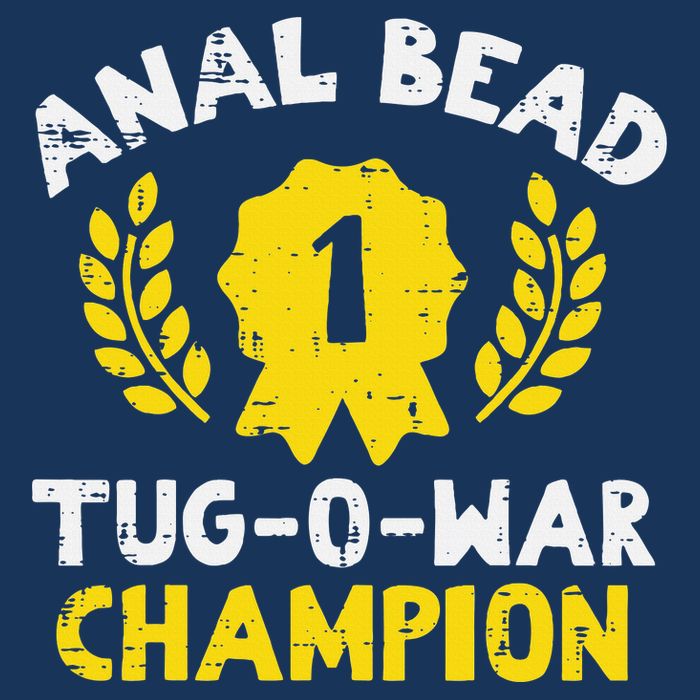 Bead Tug O War Champion Funny Saying Tie-Dye T-Shirt
