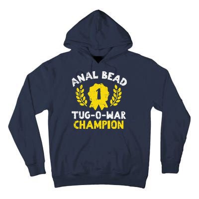 Bead Tug O War Champion Funny Saying Tall Hoodie