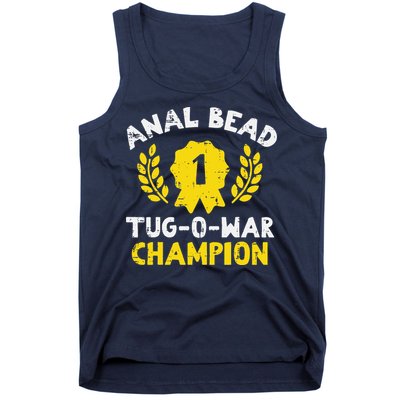 Bead Tug O War Champion Funny Saying Tank Top
