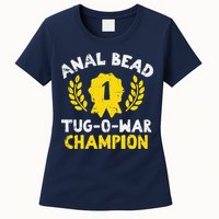 Bead Tug O War Champion Funny Saying Womens T-Shirt