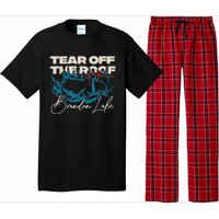 Brandon Tear Off The Roof Merch Lake Totf Pajama Set