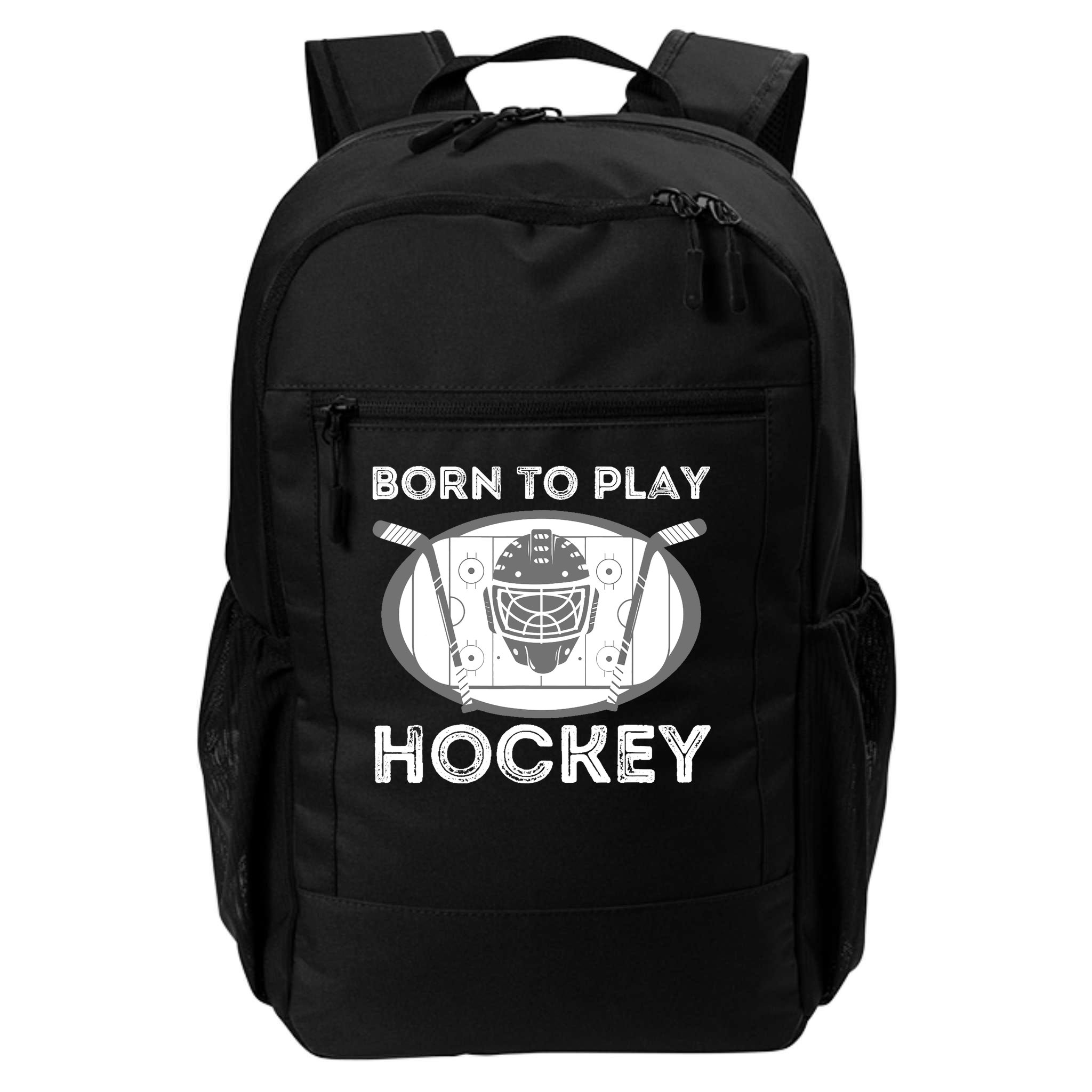 Born To Play Hockey Backpack