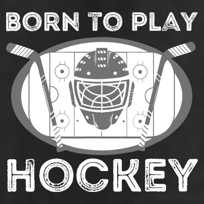 Born To Play Hockey Adult Drive Performance Visor