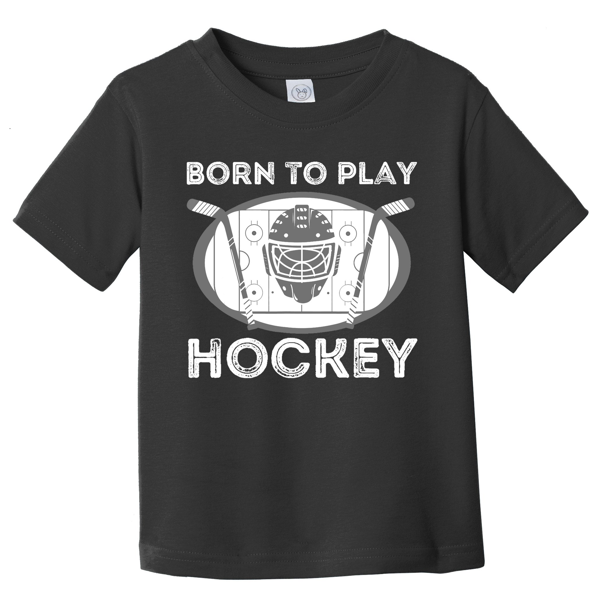 Born To Play Hockey Toddler T-Shirt