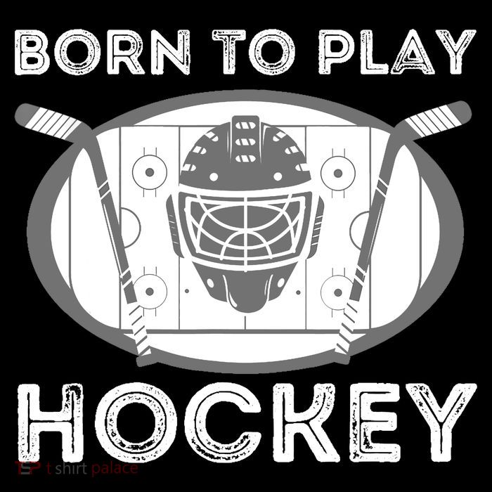 Born To Play Hockey Kids T-Shirt