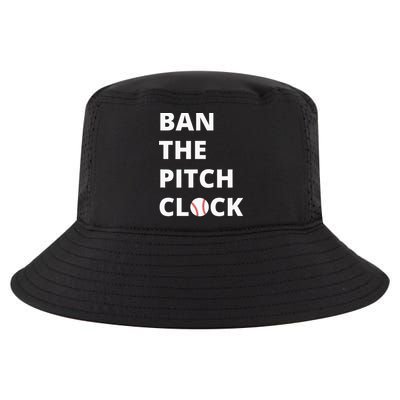 Ban The Pitch Clock In Baseball Show Your Support Cool Comfort Performance Bucket Hat