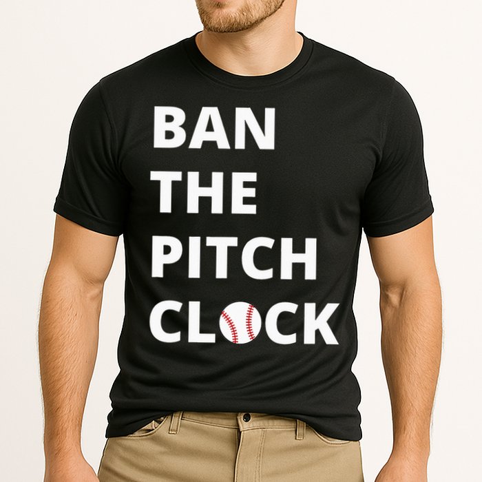 Ban The Pitch Clock In Baseball Show Your Support Performance Shirt