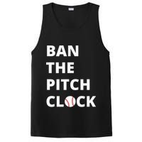 Ban The Pitch Clock In Baseball Show Your Support PosiCharge Competitor Tank
