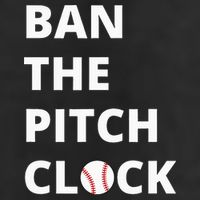 Ban The Pitch Clock In Baseball Show Your Support Microfiber Hand Towel