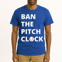 Ban The Pitch Clock In Baseball Show Your Support Tall T-Shirt