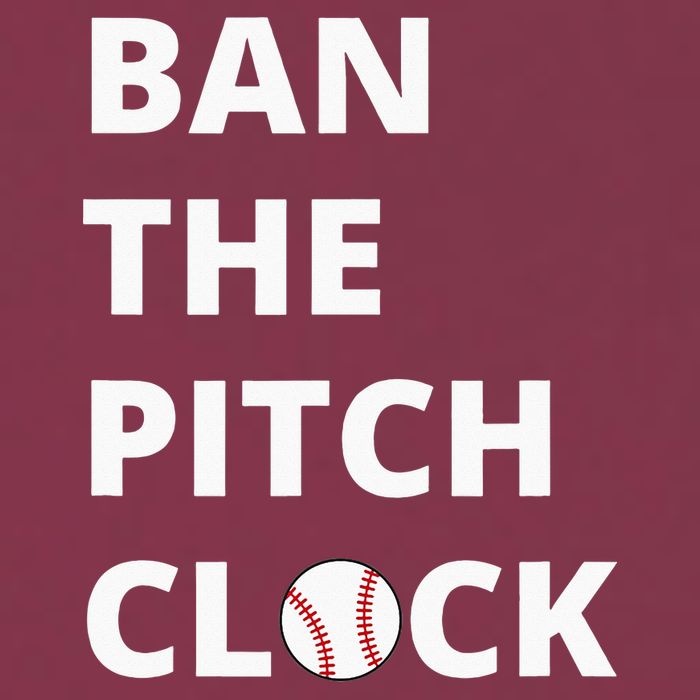Ban The Pitch Clock In Baseball Show Your Support 16oz Travel Tumbler