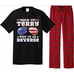 Backup Terry Put It In Reverse Funny 4th Of July Patriotic Funny Gift Pajama Set