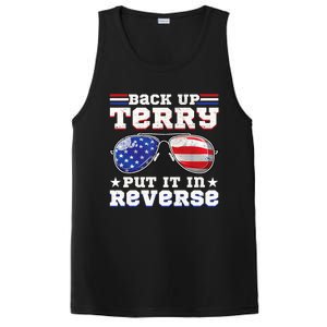 Backup Terry Put It In Reverse Funny 4th Of July Patriotic Funny Gift PosiCharge Competitor Tank