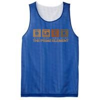 Black The Prime Elet Periodic Table Black History Melanin Gift Mesh Reversible Basketball Jersey Tank