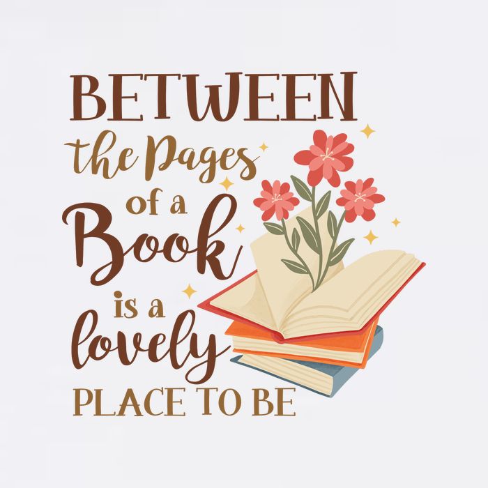 Between The Pages Of A Book Is A Lovely Place To Be Reading Books Apron