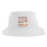 Between The Pages Of A Book Is A Lovely Place To Be Reading Books Sustainable Bucket Hat