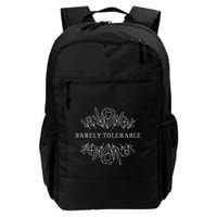 Barely Tolerable Pride And Prejudice Jane Austen Backpack