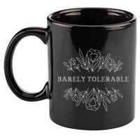 Barely Tolerable Pride And Prejudice Jane Austen 11oz C Handle Ceramic Mug