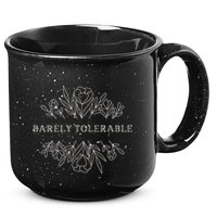 Barely Tolerable Pride And Prejudice Jane Austen 15oz Campfire Ceramic Mug