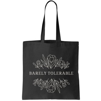 Barely Tolerable Pride And Prejudice Jane Austen Bag
