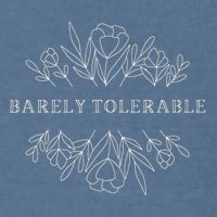 Barely Tolerable Pride And Prejudice Jane Austen Garment-Dyed Sweatshirt